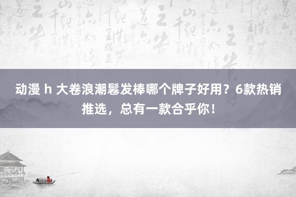 动漫 h 大卷浪潮鬈发棒哪个牌子好用？6款热销推选，总有一款合乎你！